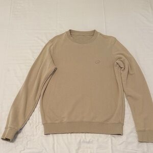 Vuori Men's Tan Crewneck Sweatshirt
